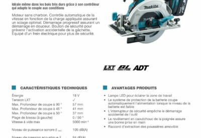 Location Scie circulaire électrique Makita à Panissières